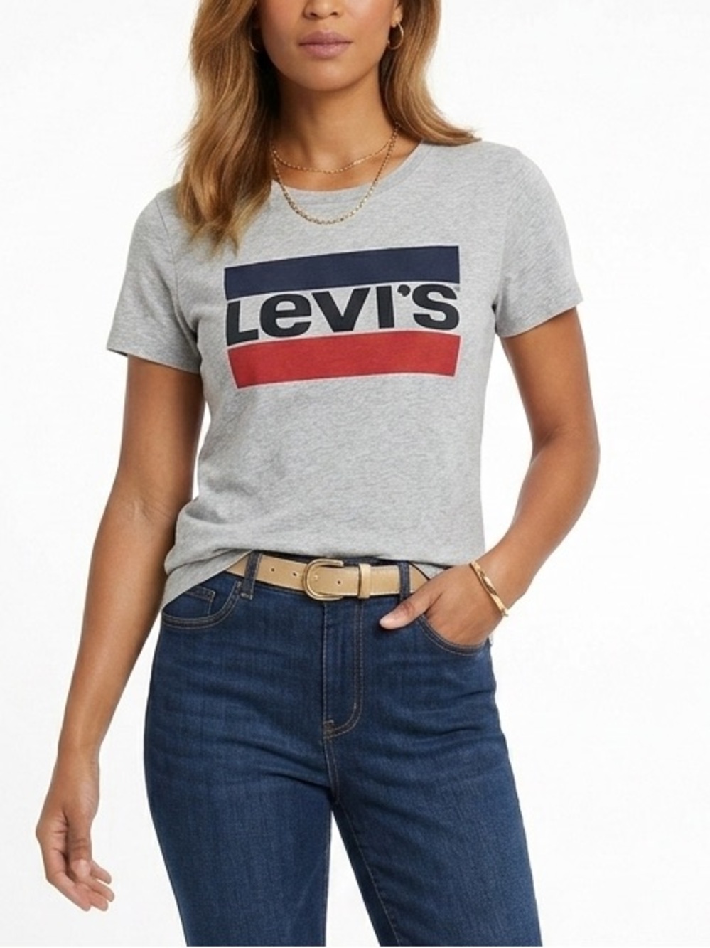 Women’s New Levi’s t short gray size XXS short sleeves